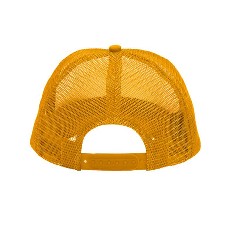 Notorious BIG x Deadpool Yellow Snapback Trucker Hat w/ Pin