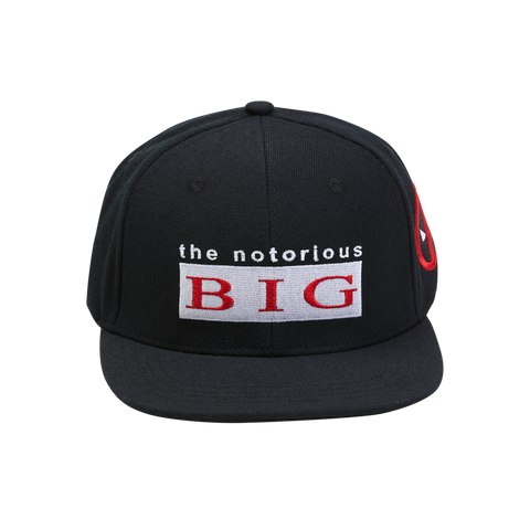 Notorious BIG x Deadpool Black Snapback Hat