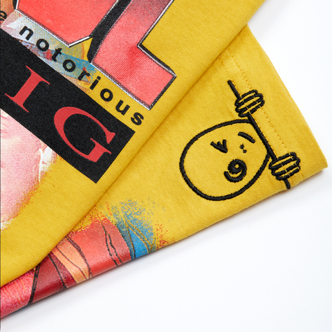 Notorious BIG x Deadpool Yellow Tee