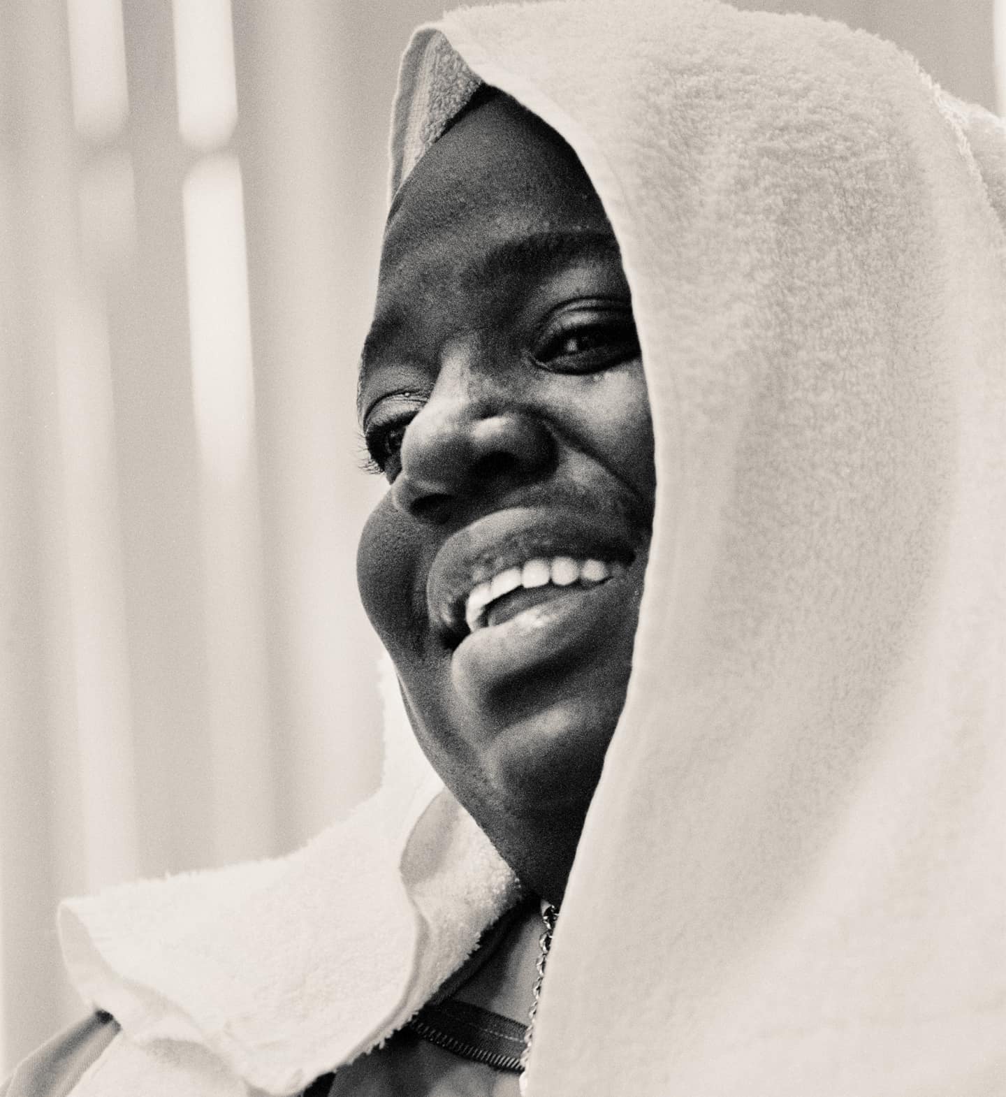 A rare candid portrait of The Notorious B.I.G.