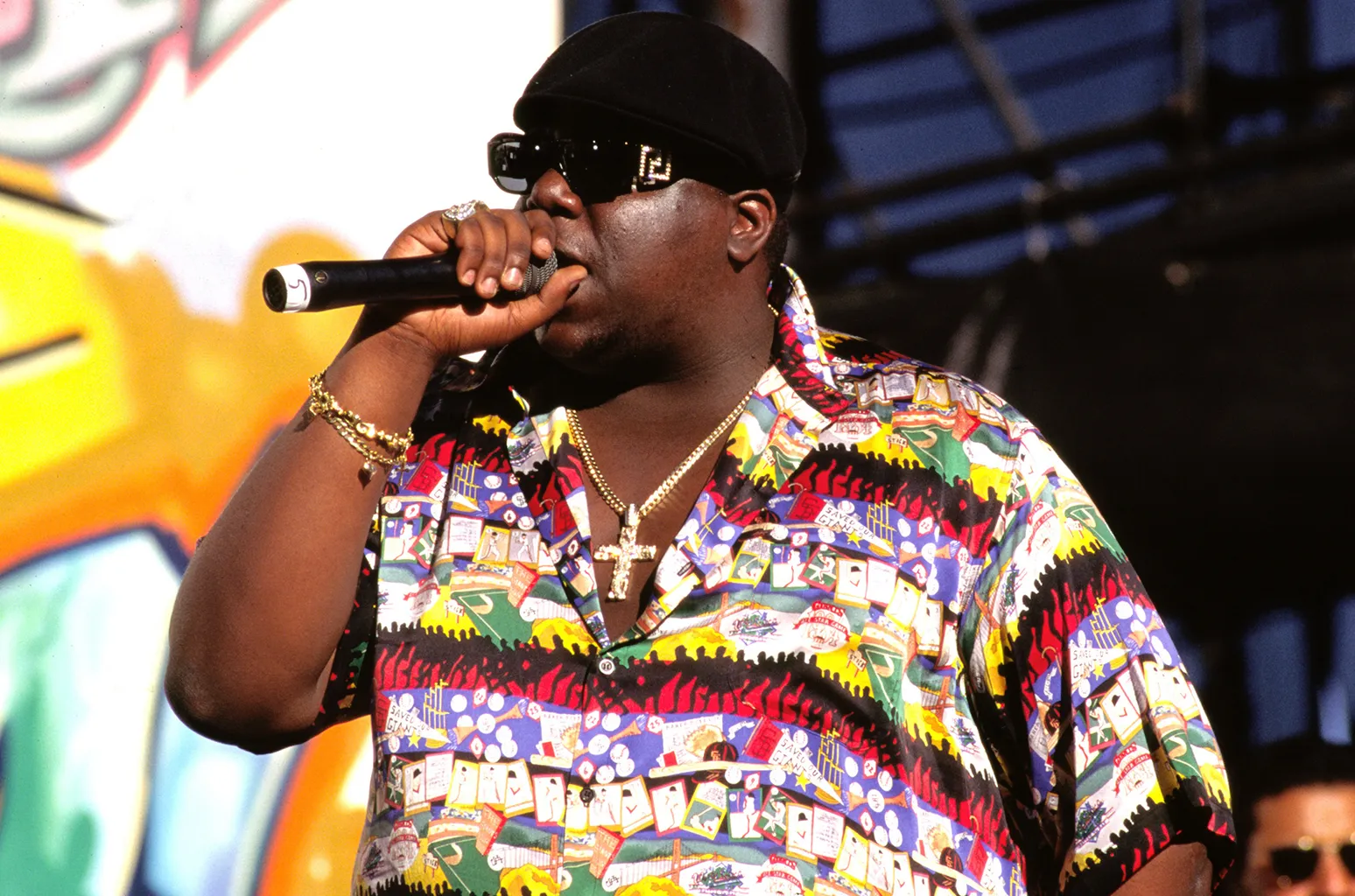 Biggie performing 1995